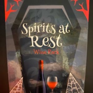 Halloween black coffin decor